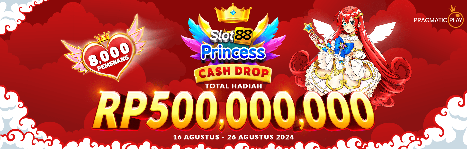 PP – SLOT88 PRINCESS EXCLUSIVE CASH DROPS!