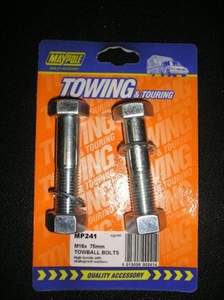 Tow Ball Bolts 75mm